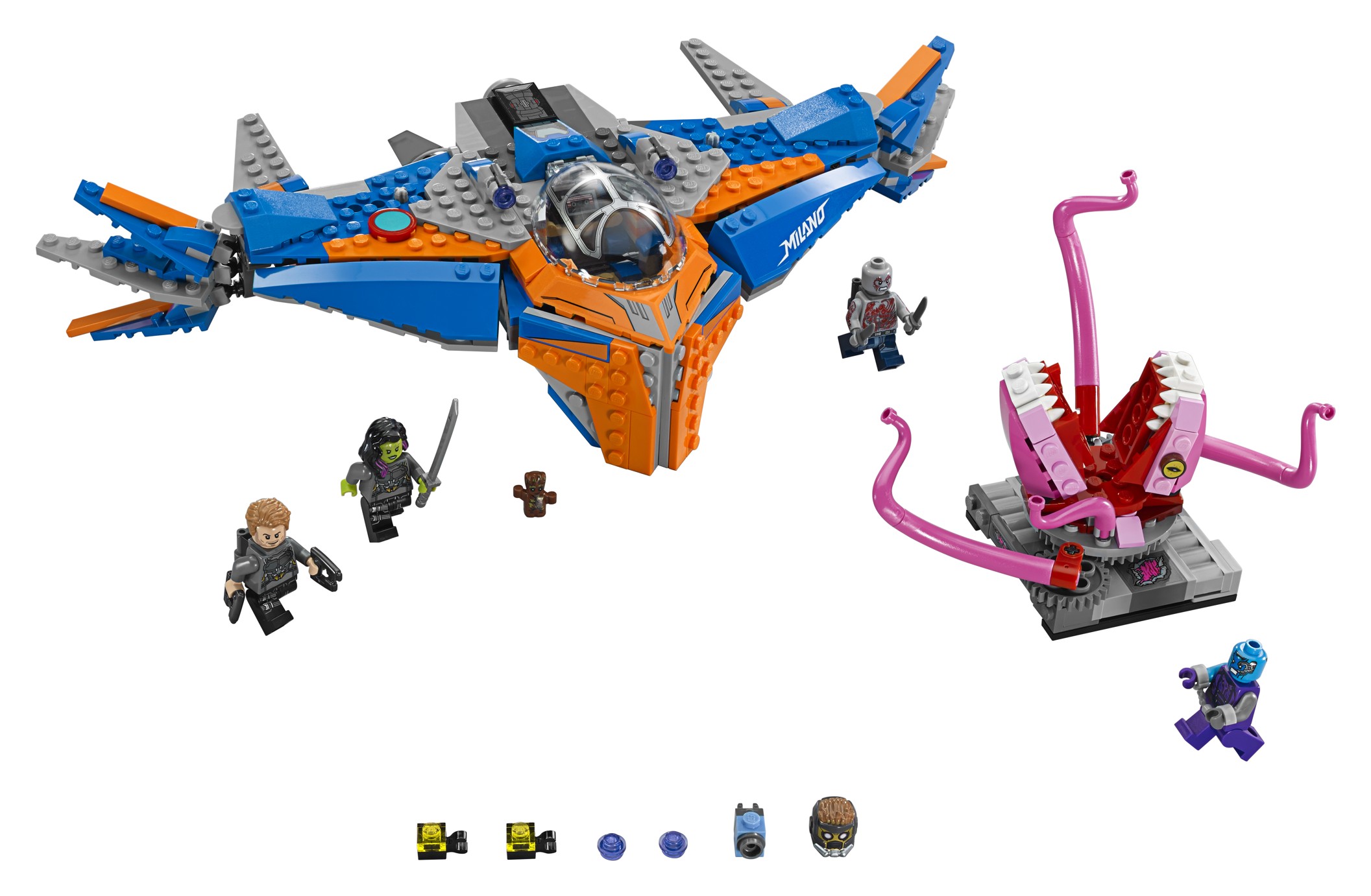 LEGO® Marvel Super Heroes 76081 Vesmírná lod Milano vs. Abilisk