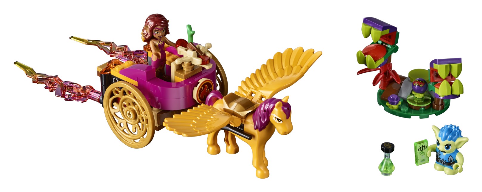 LEGO Elves 41186 Azari a útěk ze Skřetího lesa