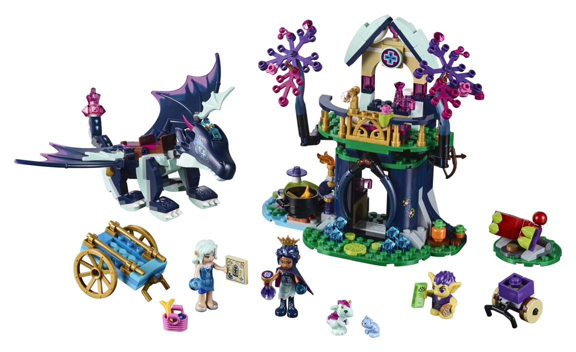 LEGO Elves 41187 Rosalyna léčivá skrýš Azari a útěk ze Skřetího lesa