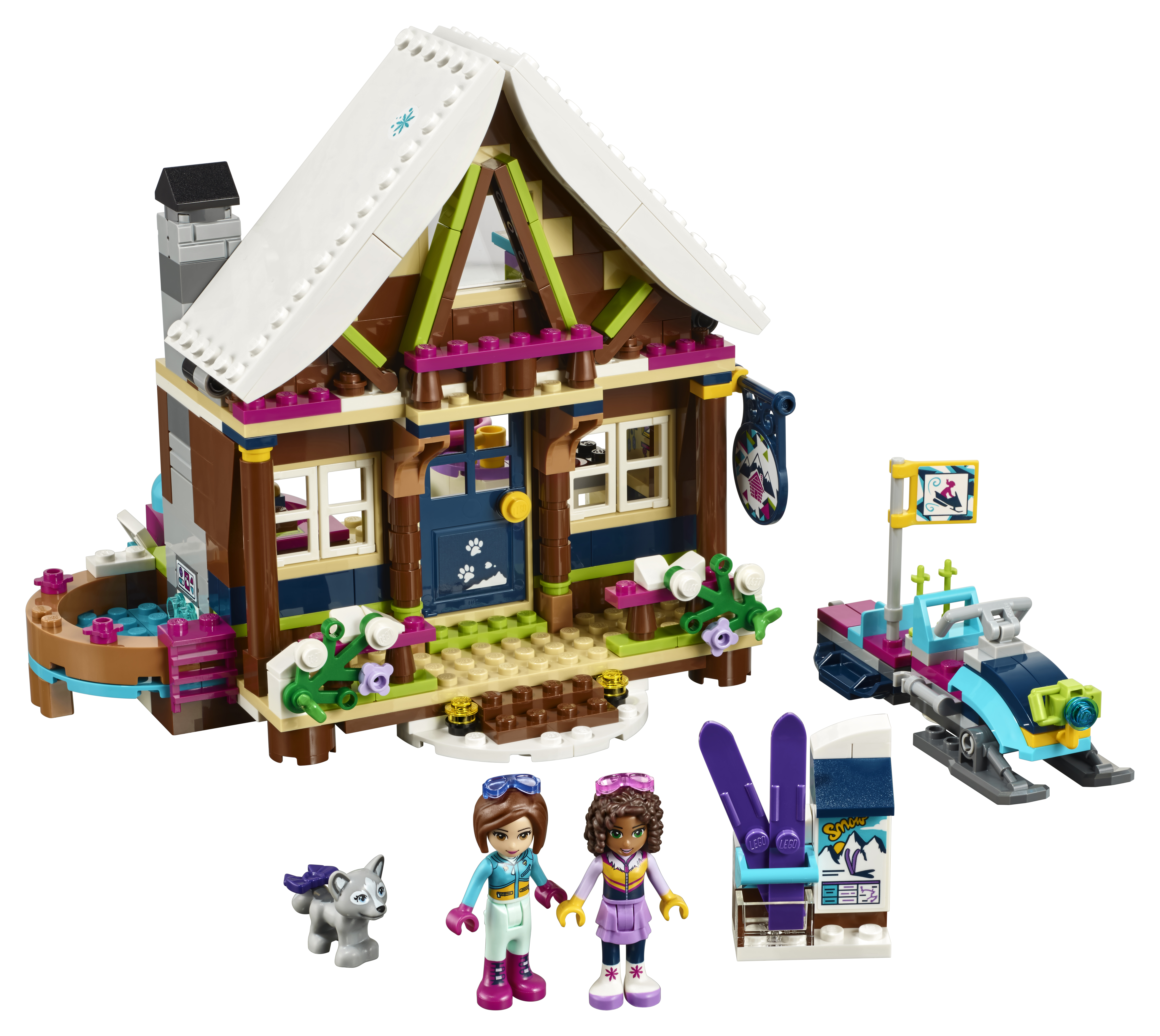 LEGO Friends 41323 Chata v zimním středisku