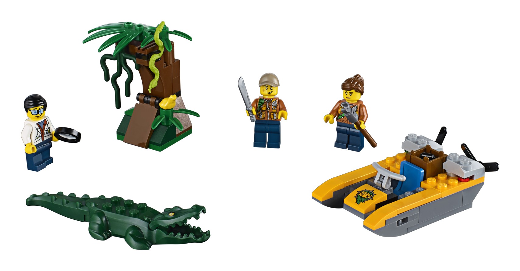 LEGO CITY 60157 Džungle - začátečnická sada
