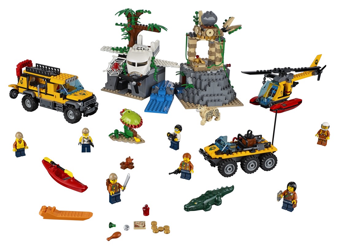 LEGO CITY 60161 Průzkum oblasti v džungli