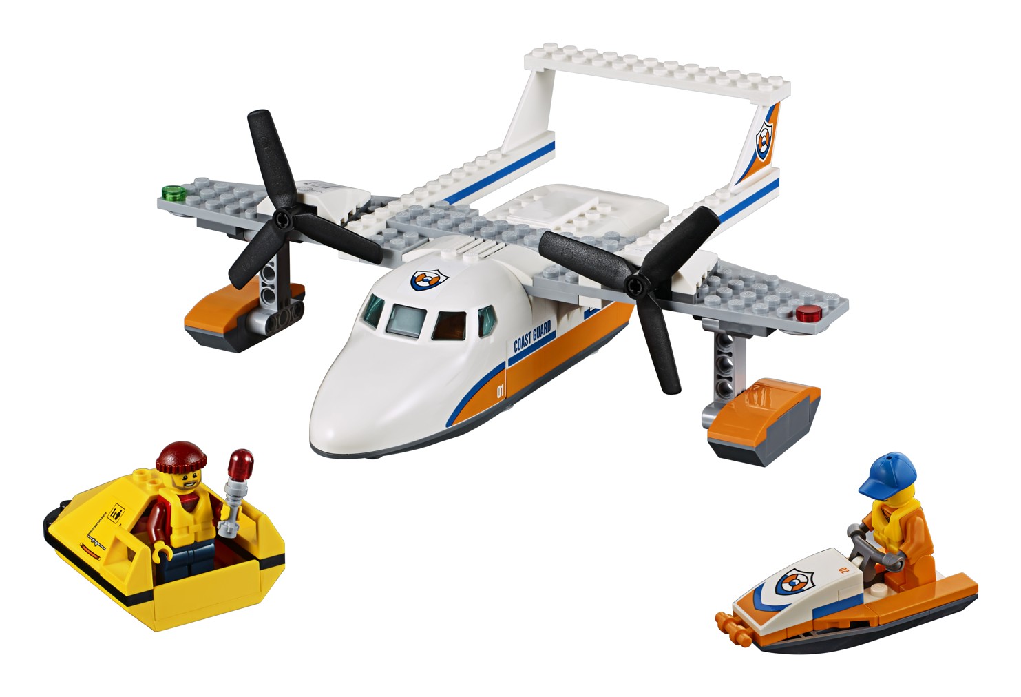 LEGO CITY 60164 Záchranářský hydroplán