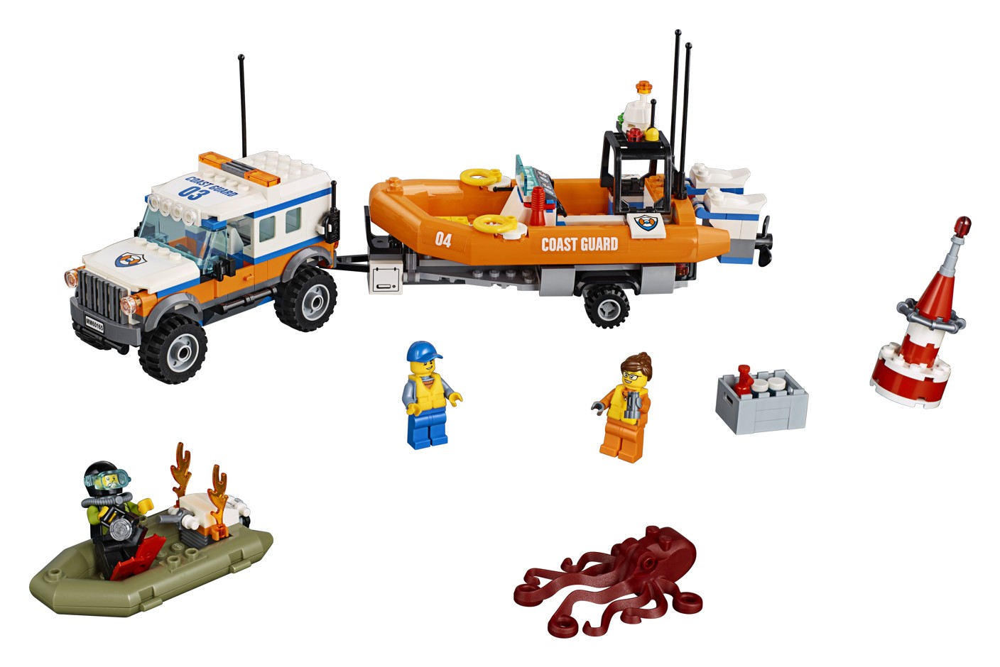LEGO CITY 60165 Vozidlo zásahové jednotky 4x4