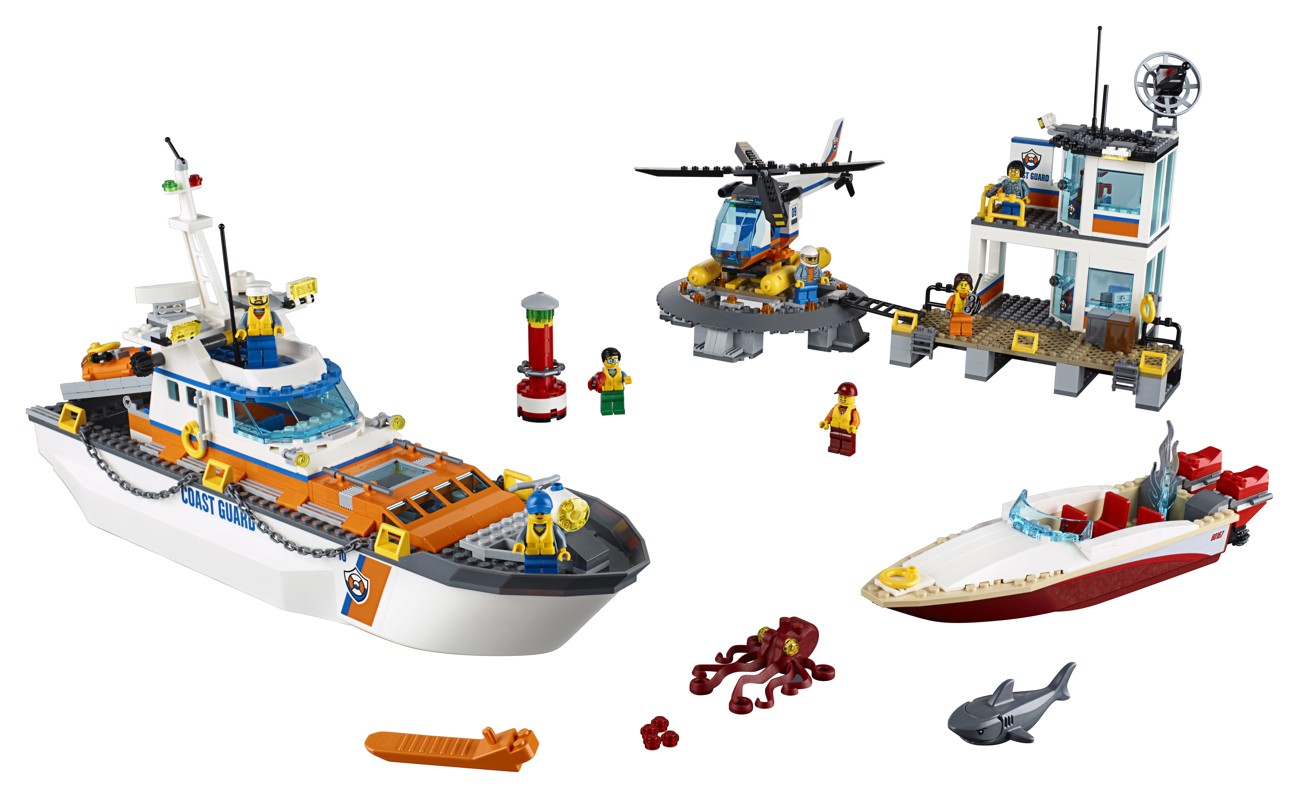 LEGO CITY 60167 Základna pobřežní hlídky