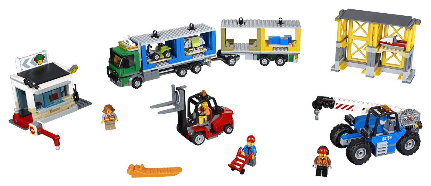 LEGO CITY 60169 Nákladní terminál