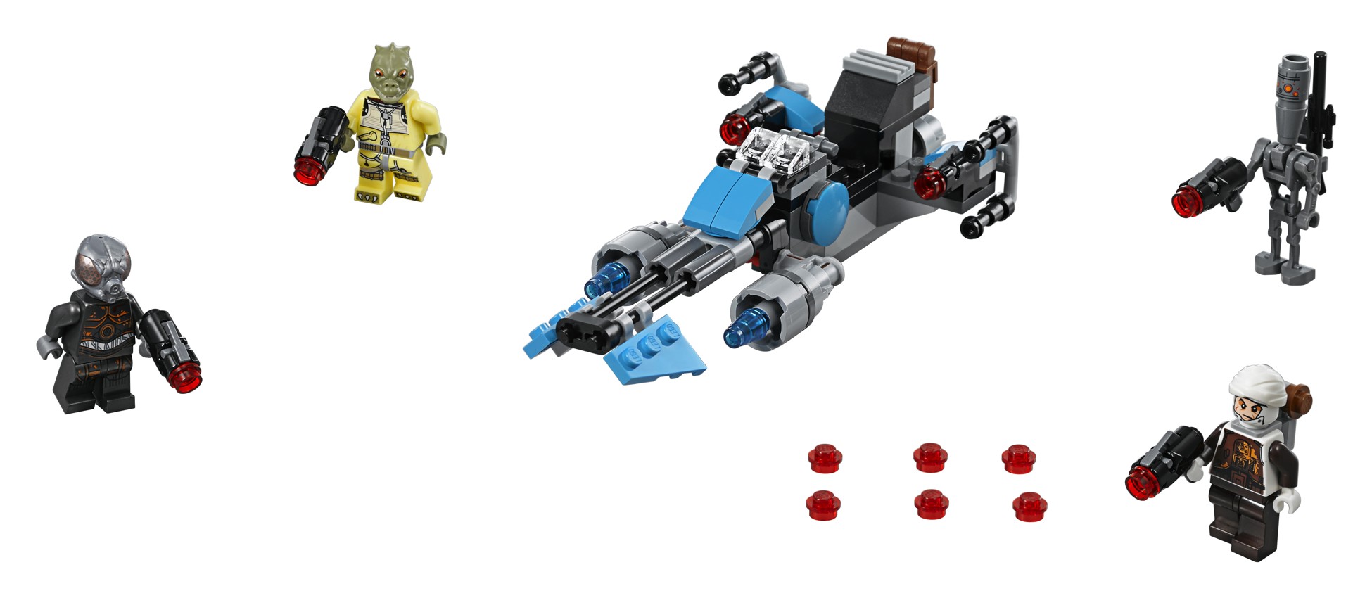 LEGO Star Wars 75167 Speederová motorka námezdního lovce