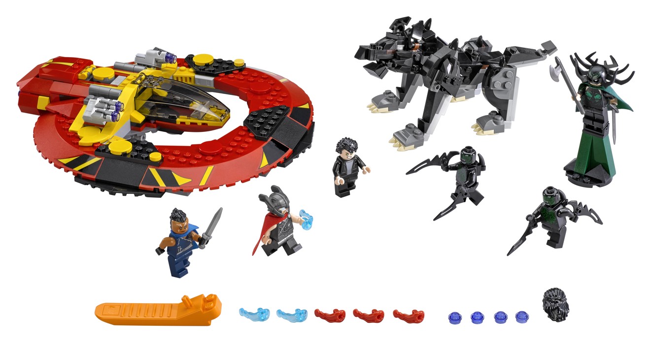 LEGO Super Heroes 76084 Závěrečná bitva o Asgard