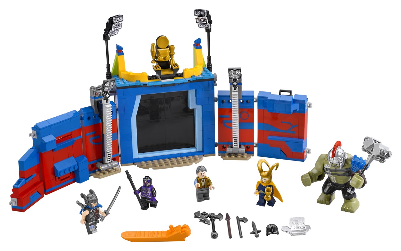 LEGO Super Heroes 76088 Thor vs. Hulk: Souboj v aréně