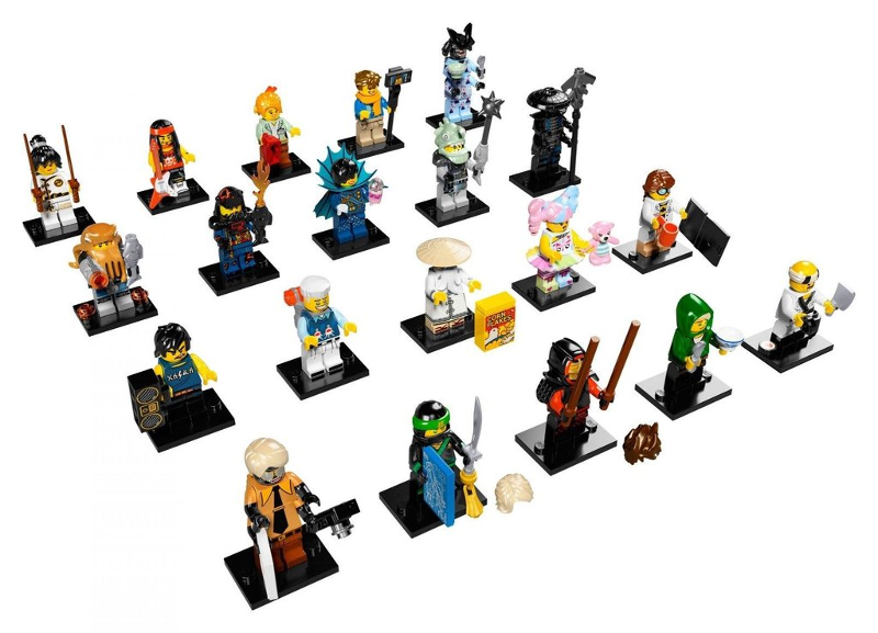 Lego Creator 71019 Minifigurky NINJAGO MOVIE Originál Box 60 ks