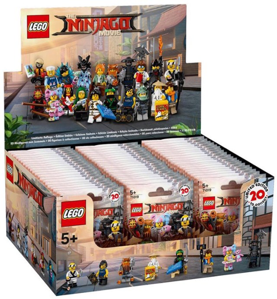 Lego minifigurky 71019 NINJAGO MOVIE sada 20 ks figurek