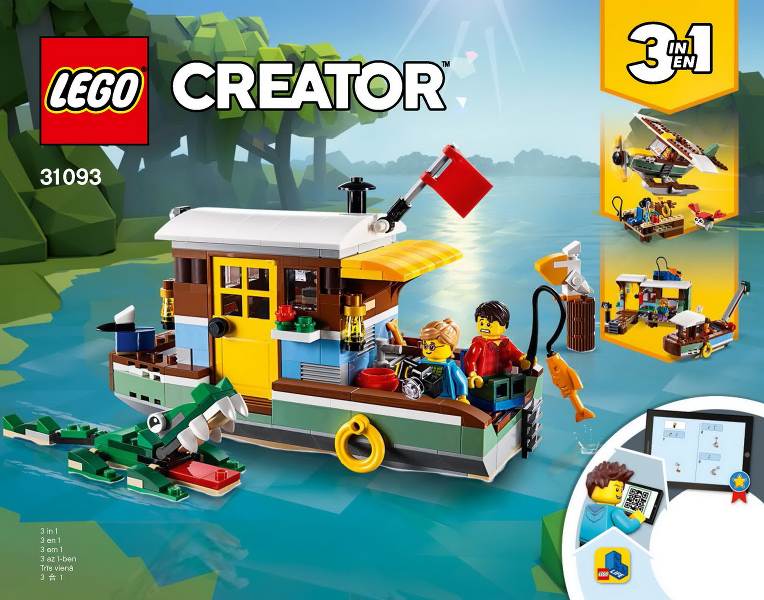 LEGO Creator 31093 Říční hausbót