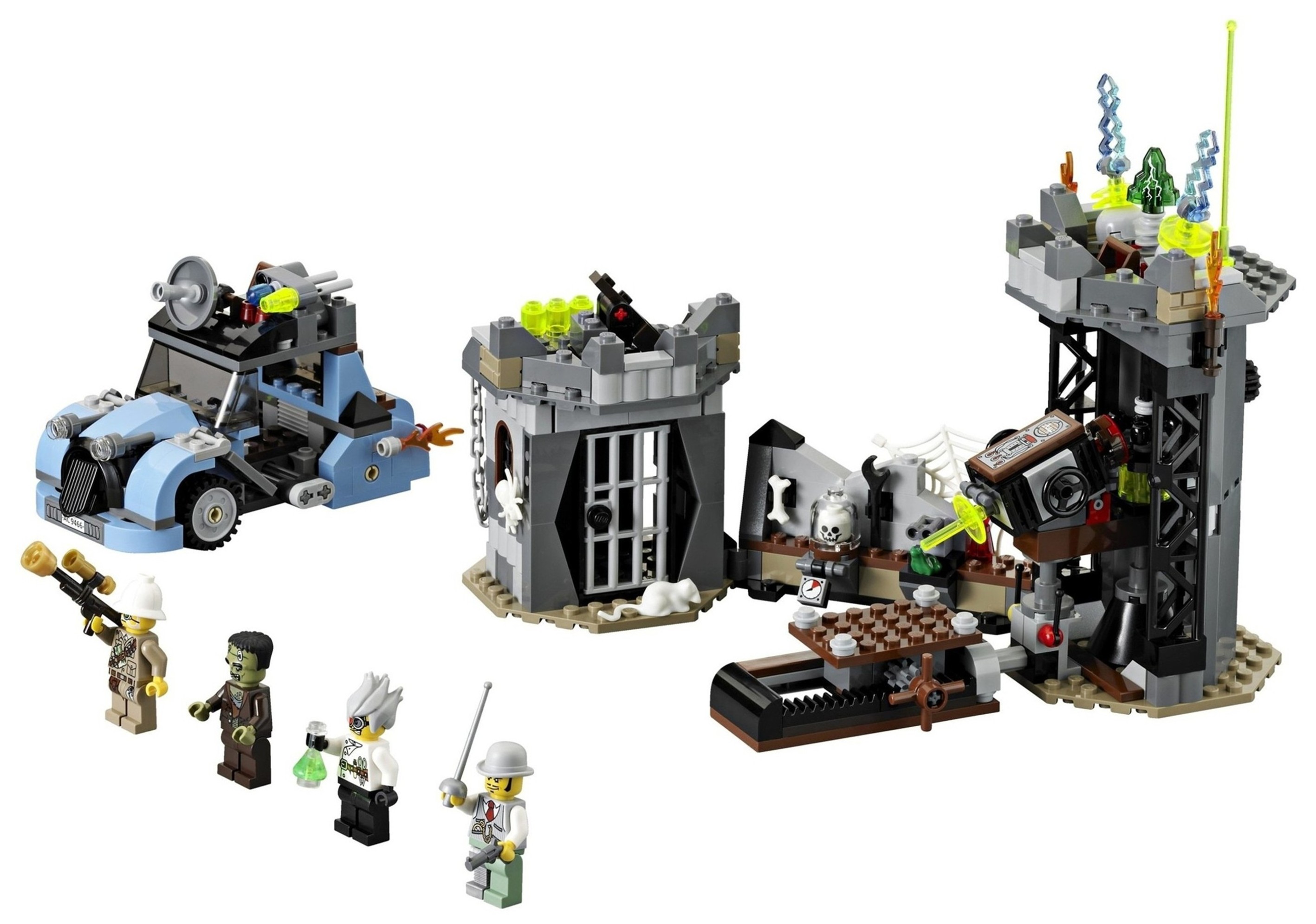 LEGO 9466 MONSTER FIGHTERS Šílený profesor a jeho nestvůra