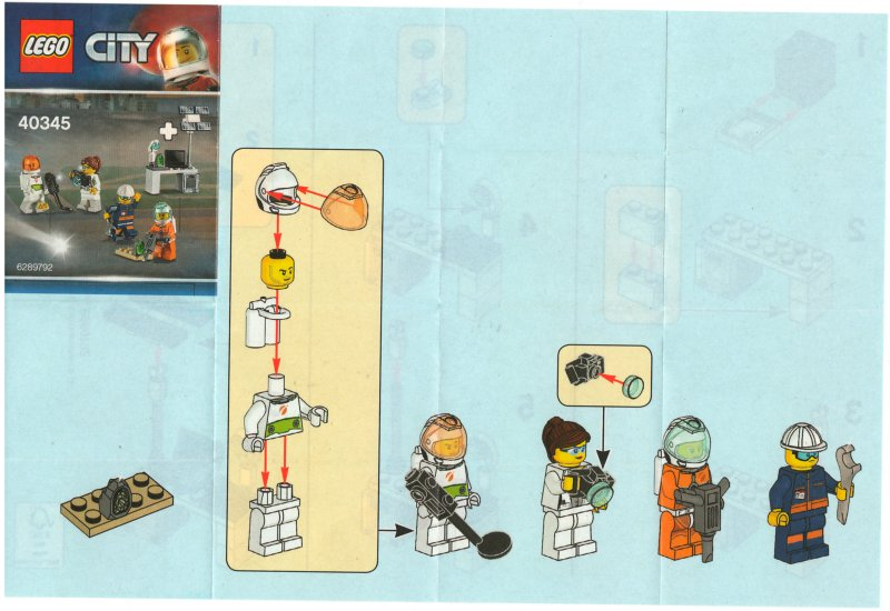 LEGO 40345 City Sada minifigurek – LEGO® City 2019