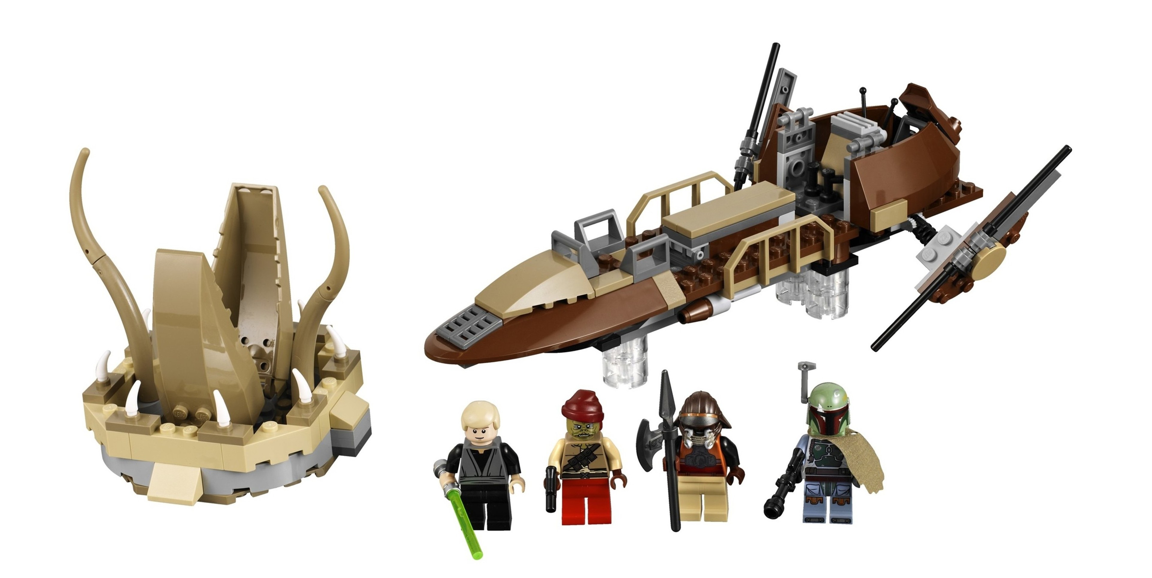 LEGO 9496 STAR WARS Desert Skiff - Pouštní člun - Pouštní mobil