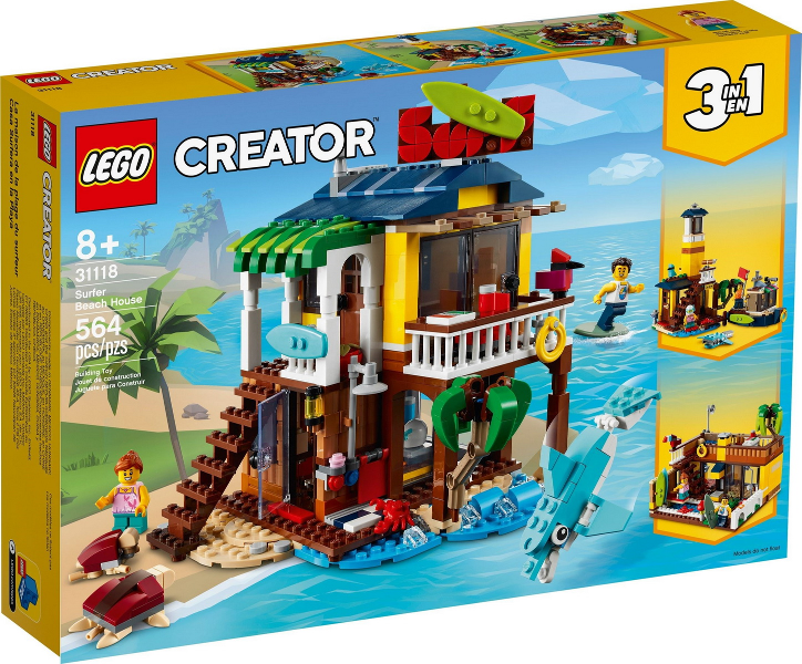 LEGO® CREATOR 31118 Surfařský dům na pláži