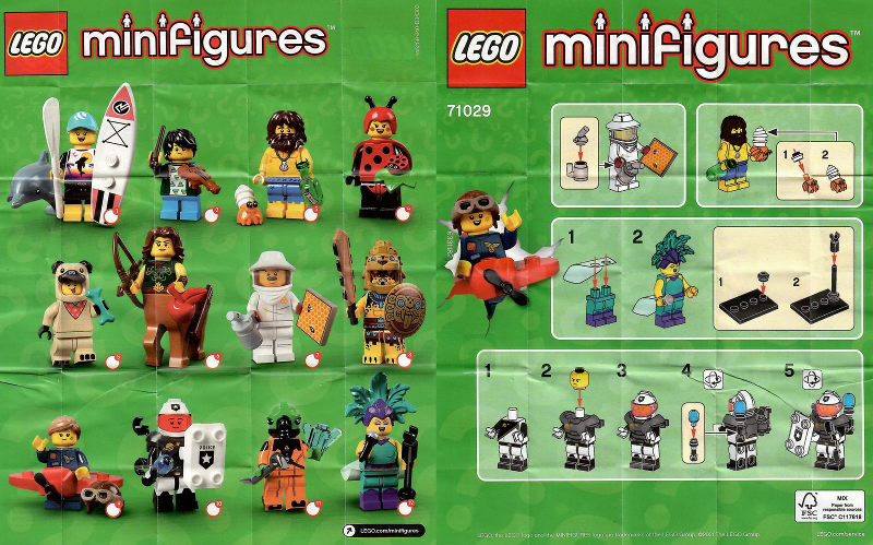 LEGO 71029 Ucelená kolekce 12 minifigurek 21. série