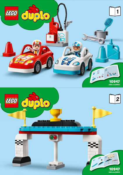LEGO® DUPLO® 10947 Závodní auta