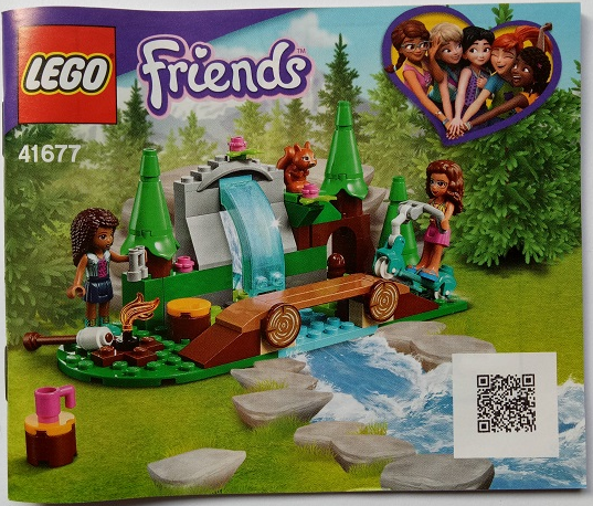 LEGO® Friends 41677 Vodopád v lese