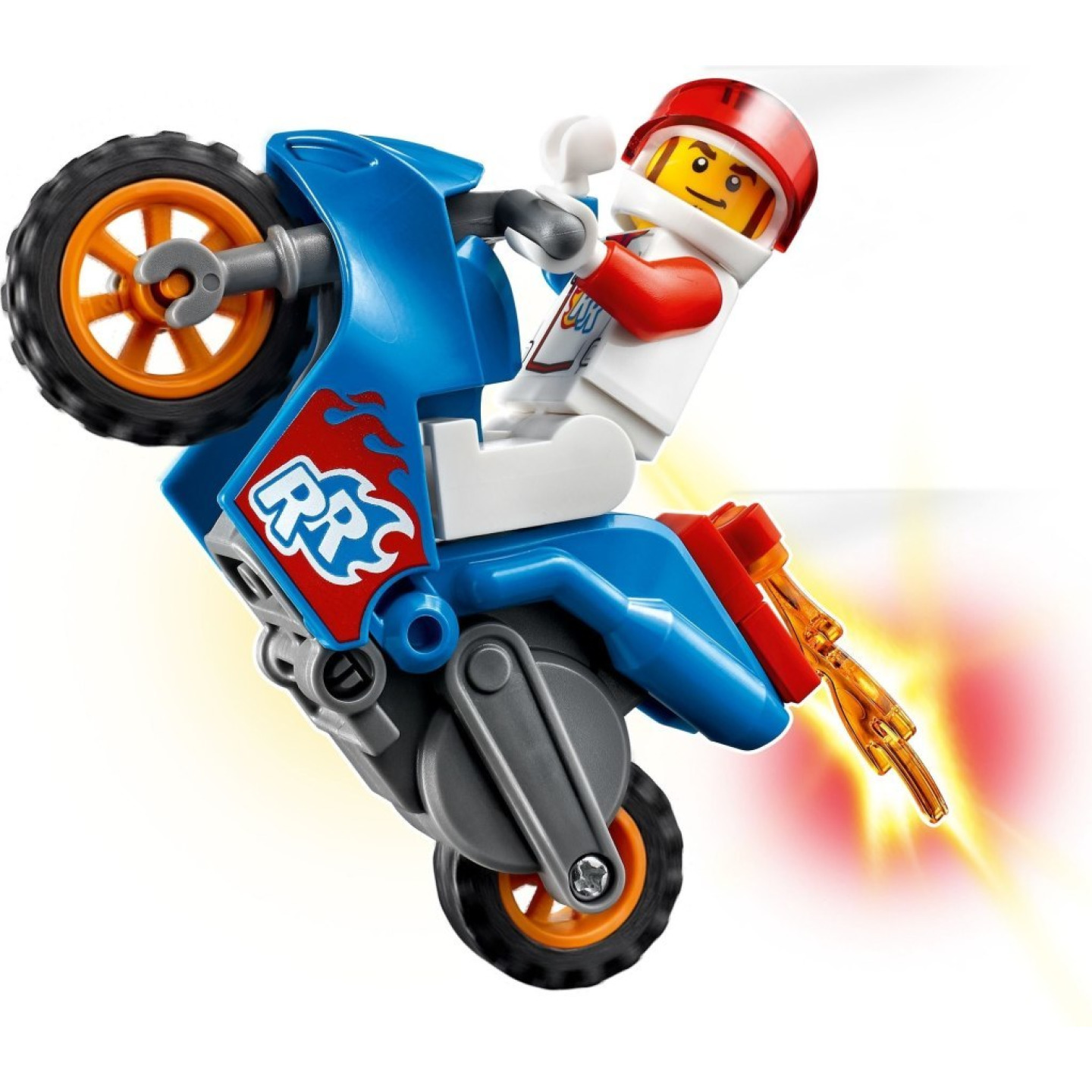 LEGO® CITY 60298 Kaskadérská motorka s raketovým pohonem