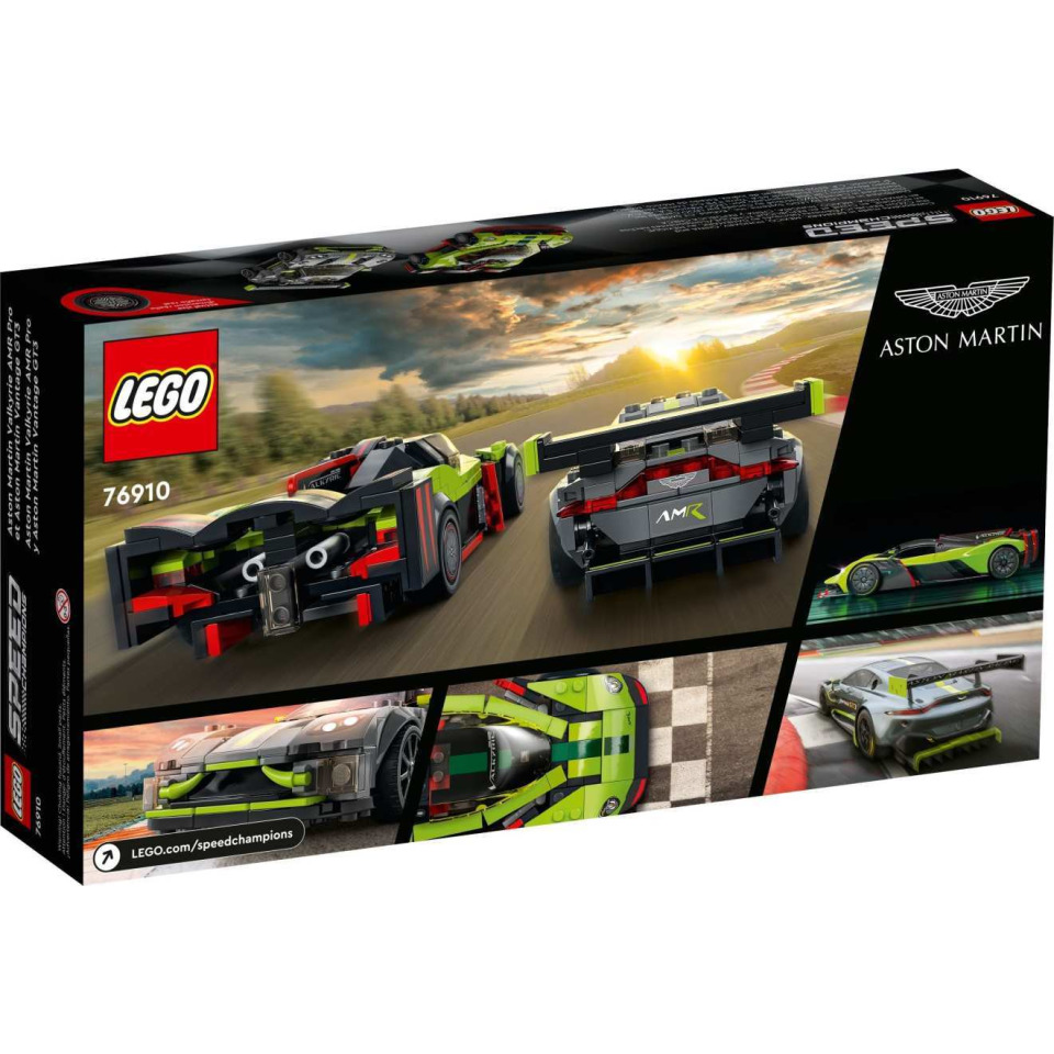 LEGO® Speed Champions 76910 Aston Martin Valkyrie AMR Pro a Aston Martin Vantage GT3