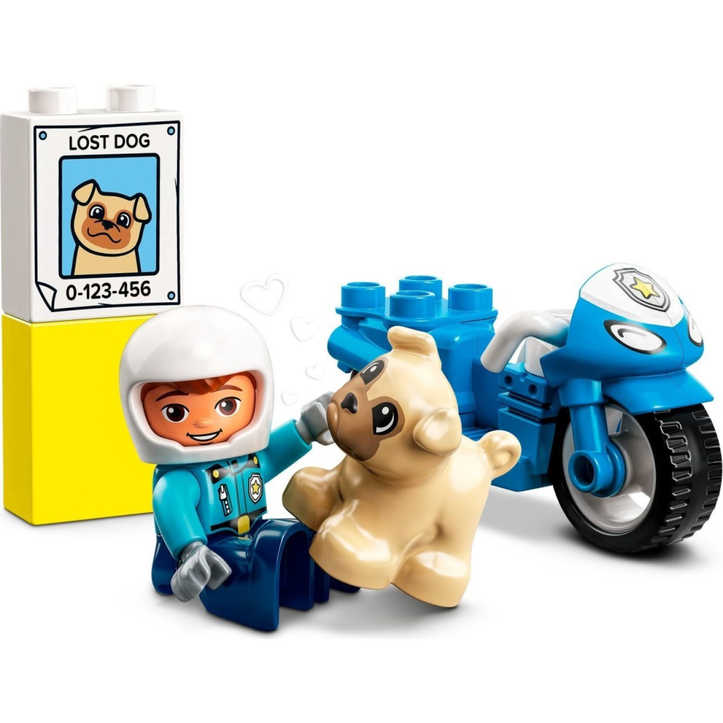 LEGO® DUPLO® 10967 Policejní motorka