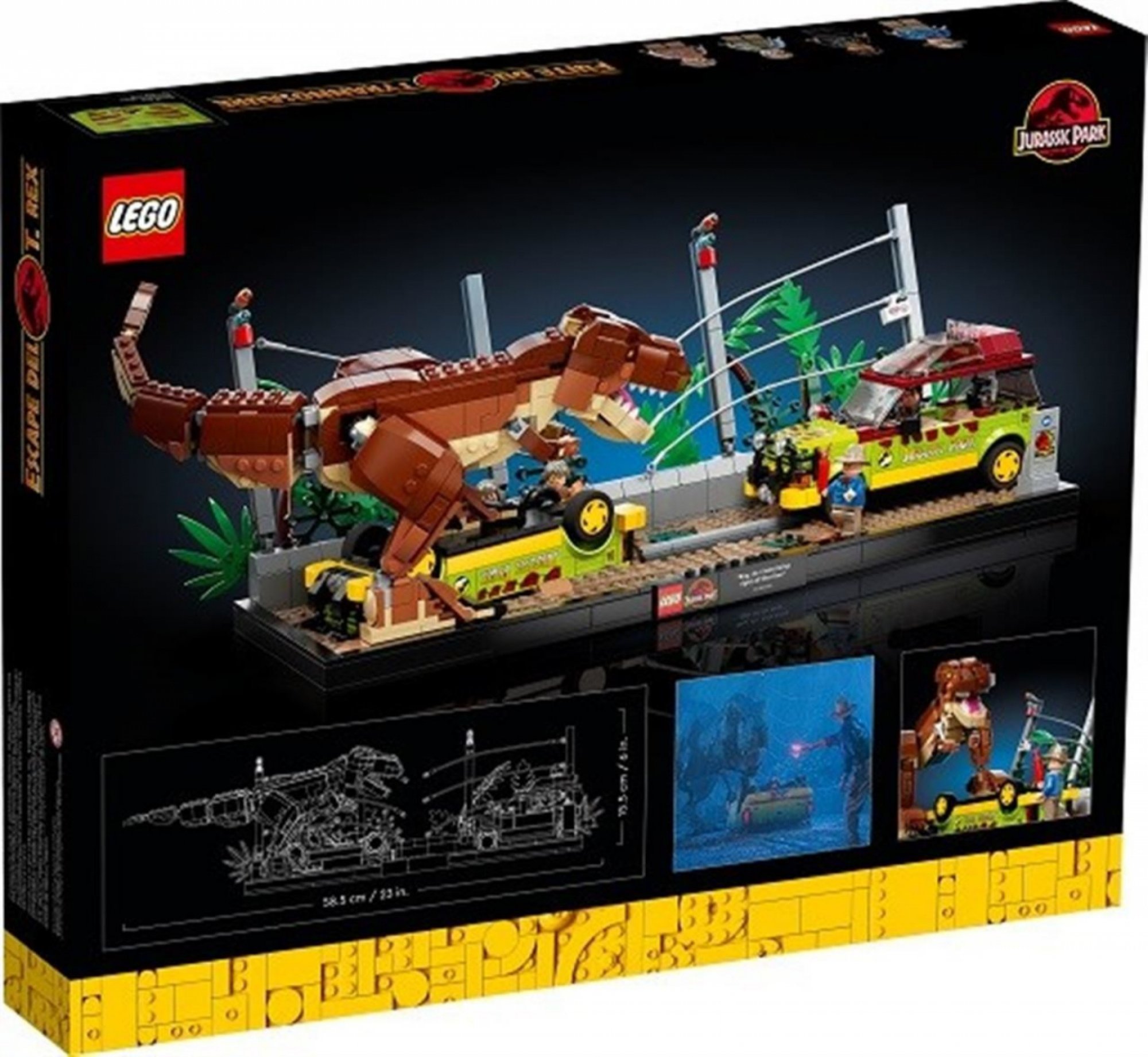 Lego Jurassic World 76956 Útěk T. rexe