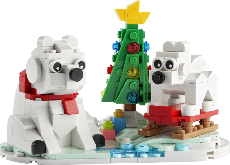 LEGO 40571 Lední medvědi o Vánocích
