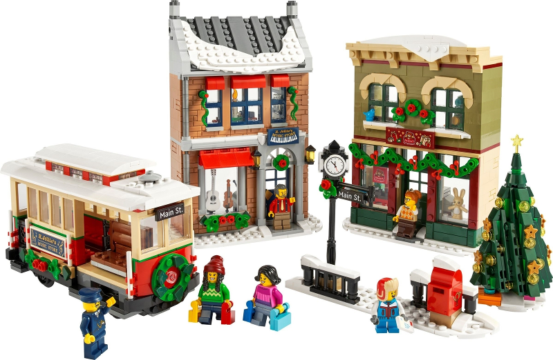 LEGO® ICONS™ 10308 Vánoce na hlavní ulici