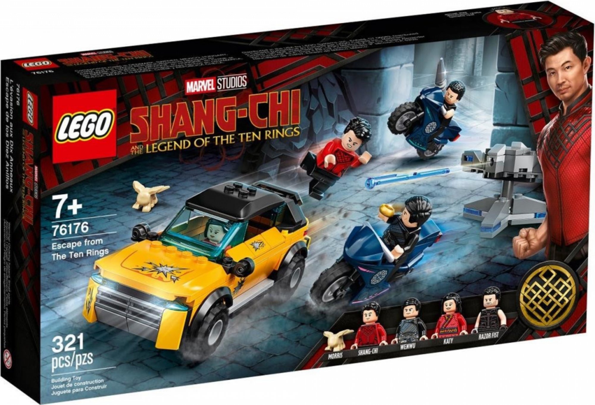 LEGO® Super Heroes 76176 Útěk z organizace Deseti prstenů