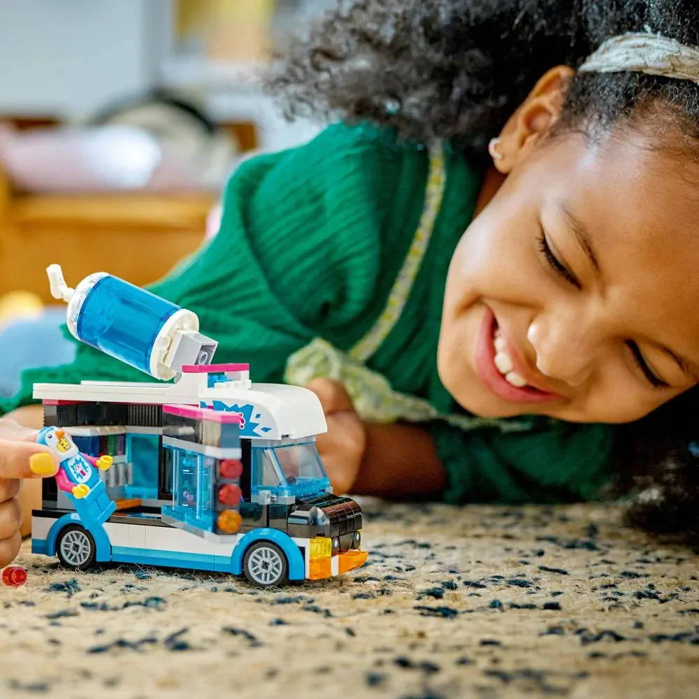 LEGO® CITY 60384 Tučňáčí dodávka s ledovou tříští