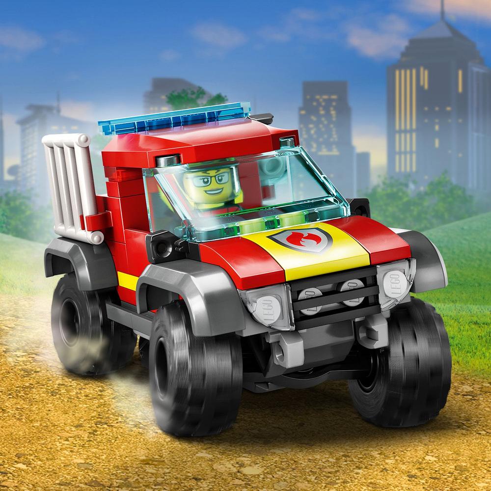 LEGO® CITY 60393 Hasičský tereňák 4x4