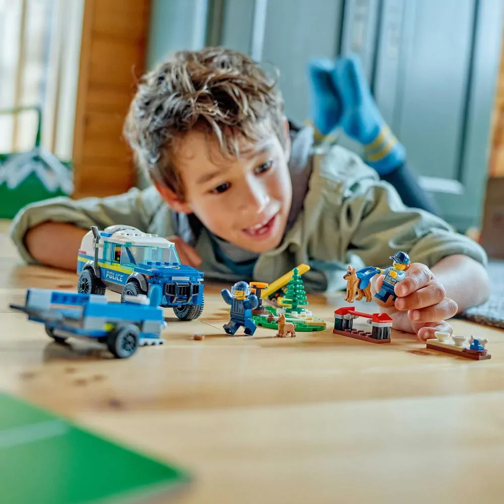 LEGO® CITY 60369 Mobilní cvičiště policejních psů