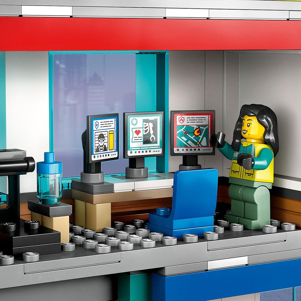 LEGO® CITY 60371 Zásahová centrála