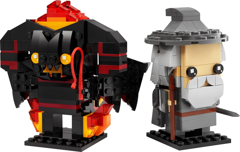 LEGO® BrickHeadz 40631 Gandalf Šedý a Balrog™