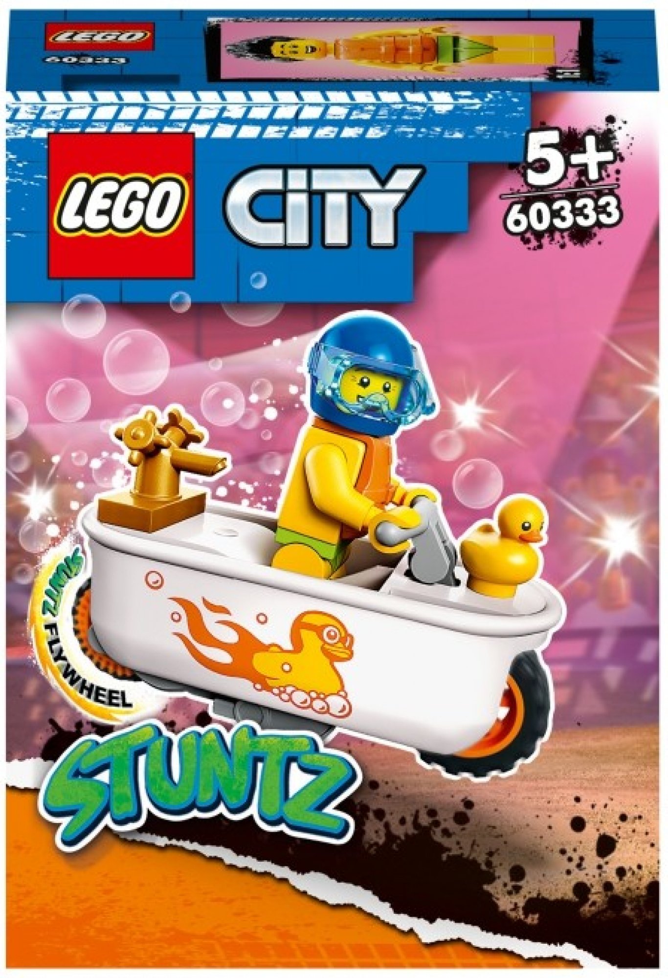 LEGO® City 60333 Vanová kaskadérská motorka