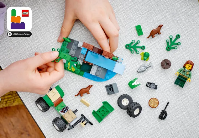 LEGO® City 60394 Čtyřkolka a vydří řeka
