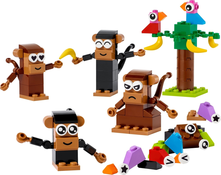 LEGO® Classic 11031 Kreativní zábava s opicemi