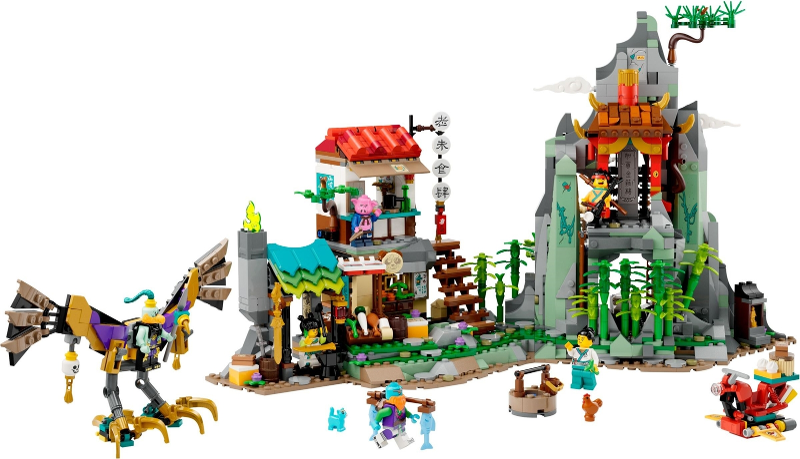 LEGO® Monkie Kid™ 80044 Úkryt týmu Monkie Kida