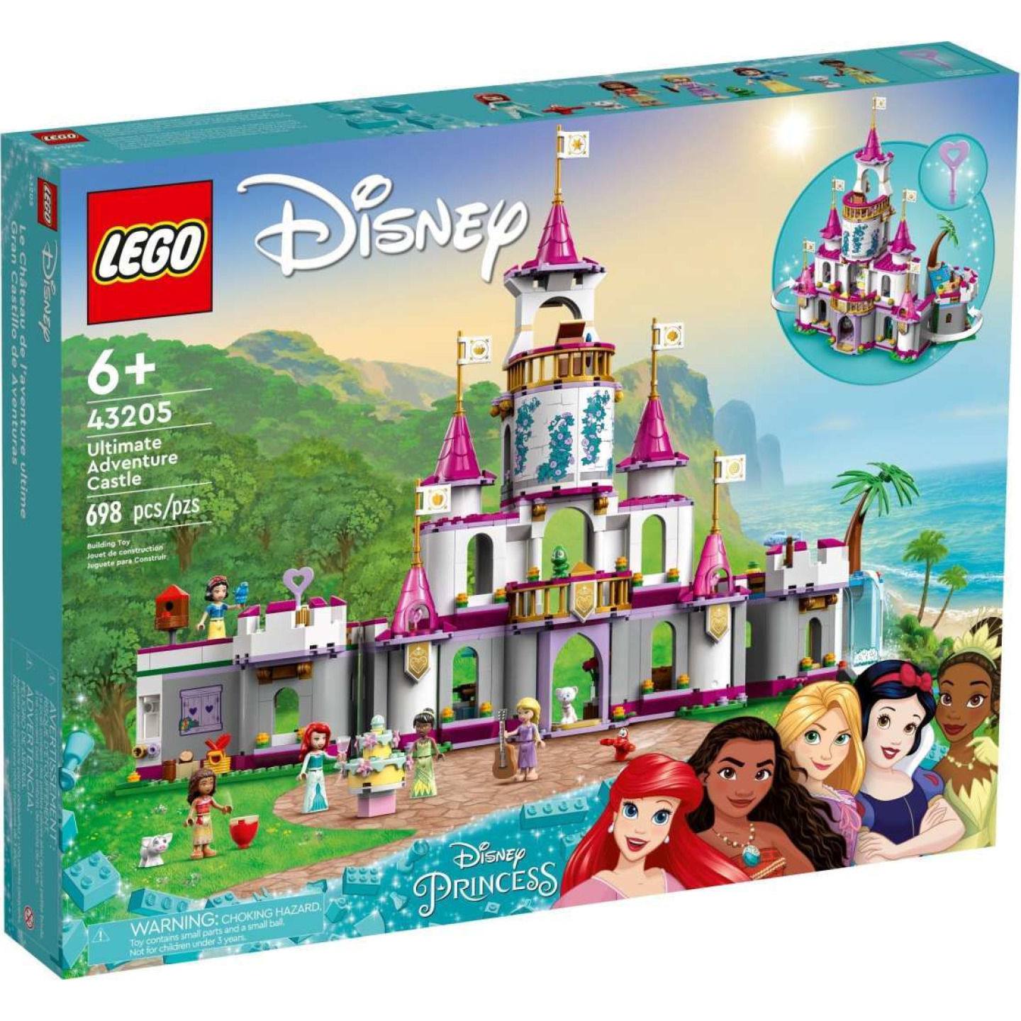 LEGO® Disney 43205 Nezapomenutelná dobrodružství na zámku