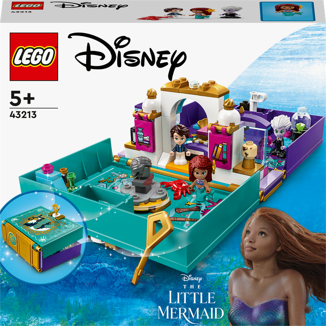 LEGO® Disney 43213 Malá mořská víla a její pohádková kniha