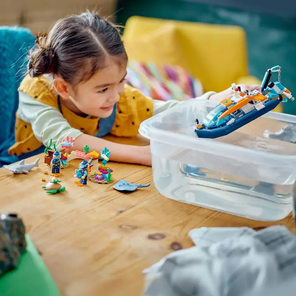 LEGO® CITY 60377 Průzkumná ponorka potápěčů