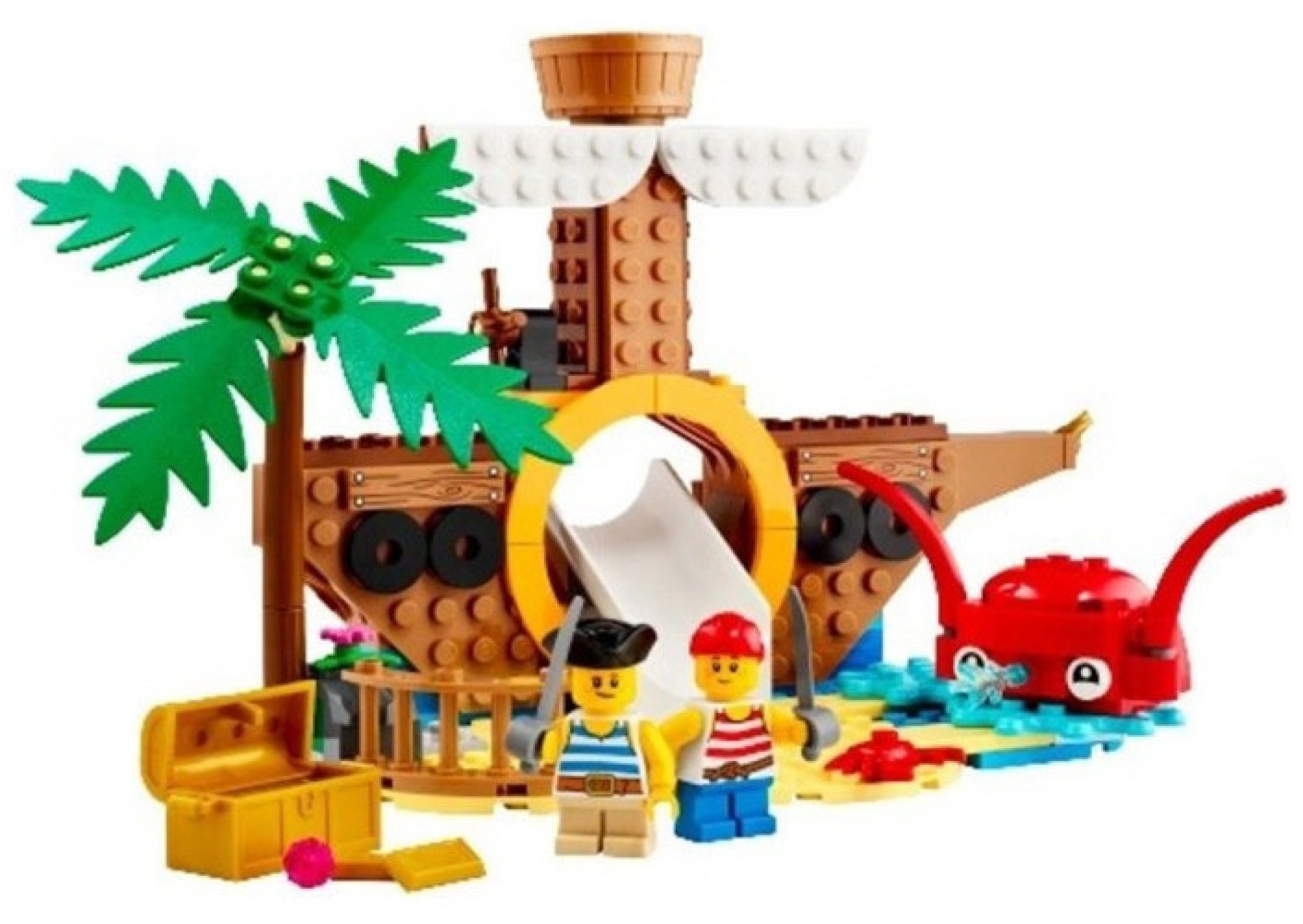 LEGO® 40589 Hřiště s pirátskou lodí
