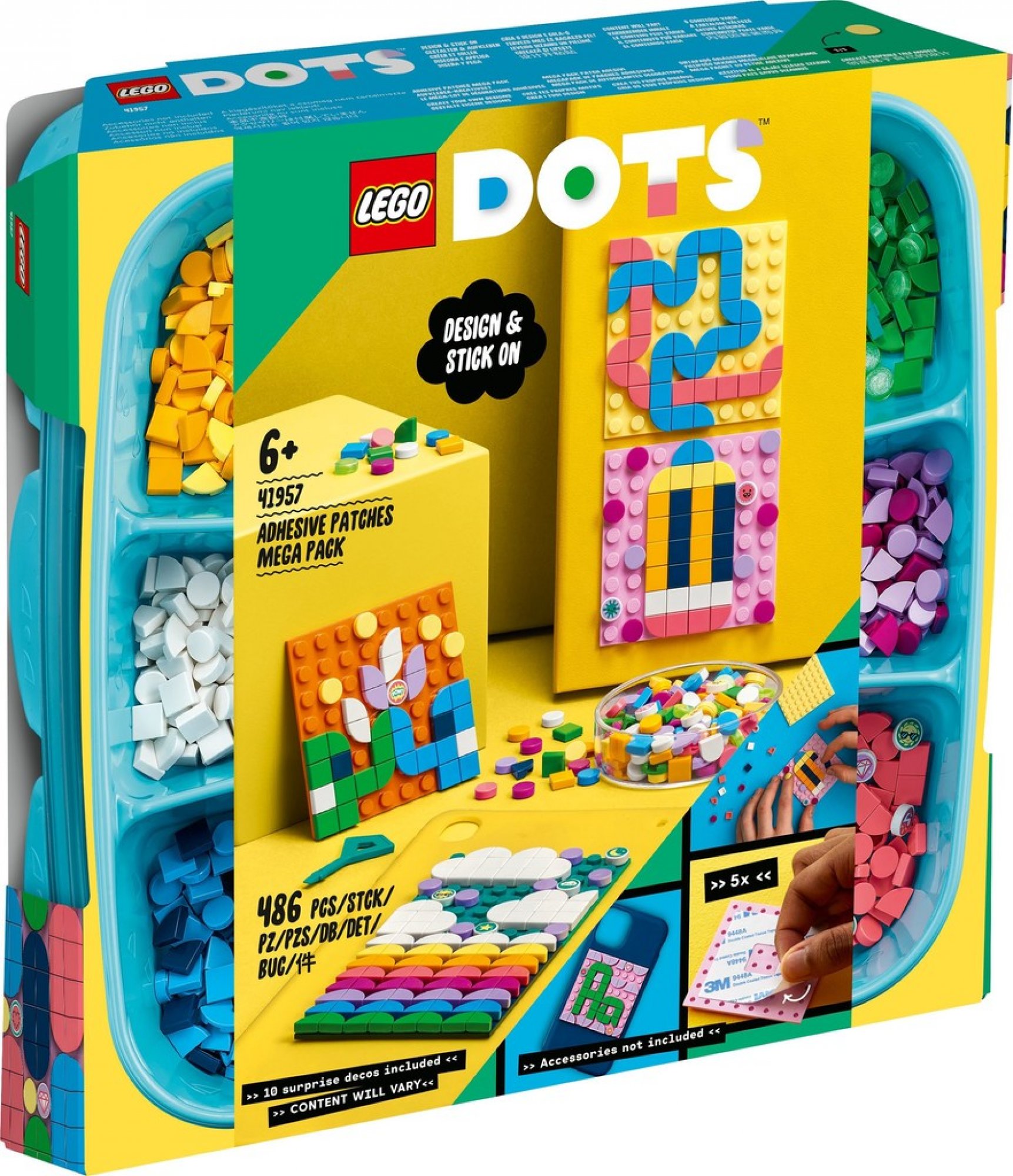 LEGO® DOTS™ 41957 Mega balení nalepovacích záplat