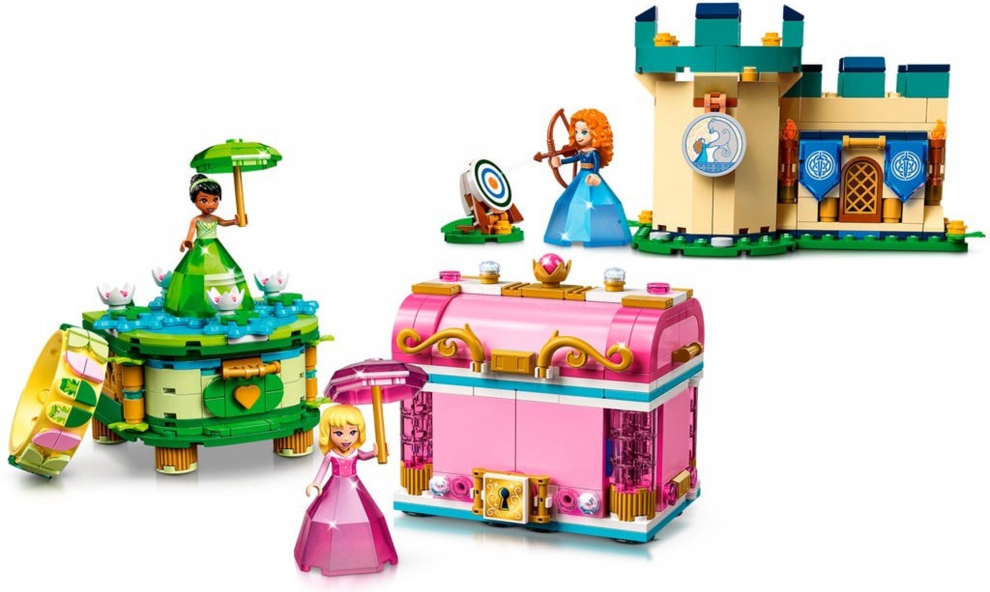 LEGO® Disney Princess™ 43203 Kouzelný svět Šípkové Růženky Rebelky a Tiany