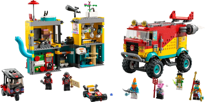 LEGO® Monkie Kid™ 80038 Dodávka týmu Monkie Kida
