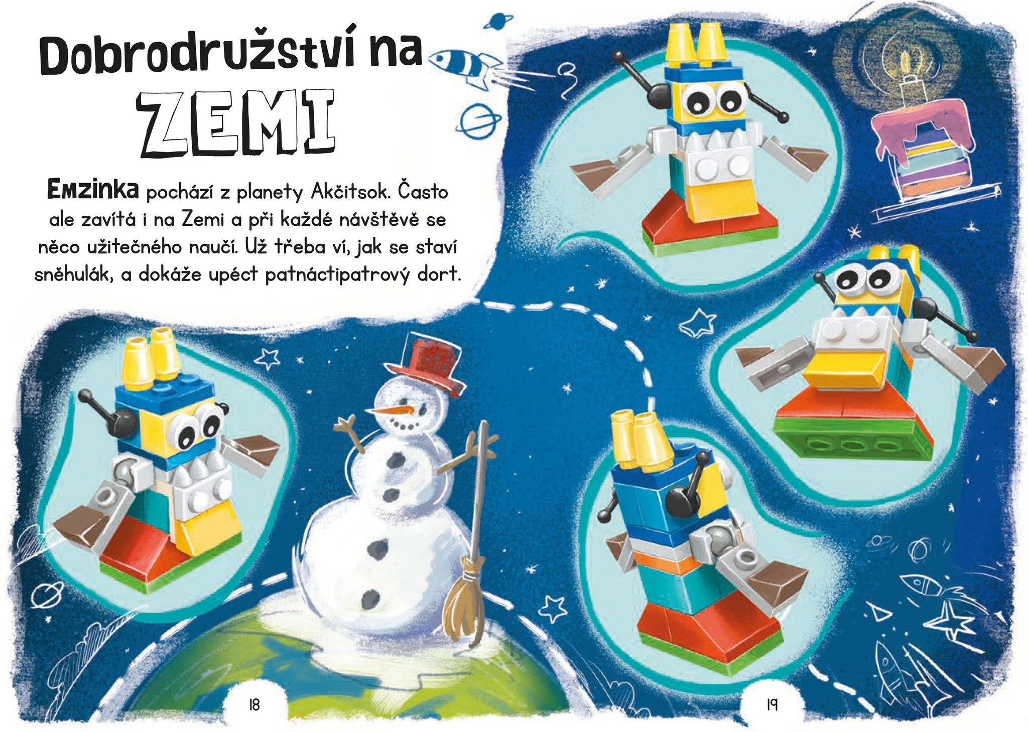 LEGO® Iconic. Tvoř a hraj si: Příšerky