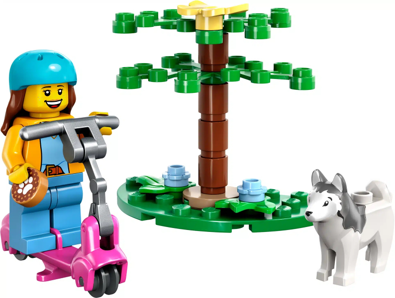 LEGO® City 30639 Dog Park and Scooter (polybag)