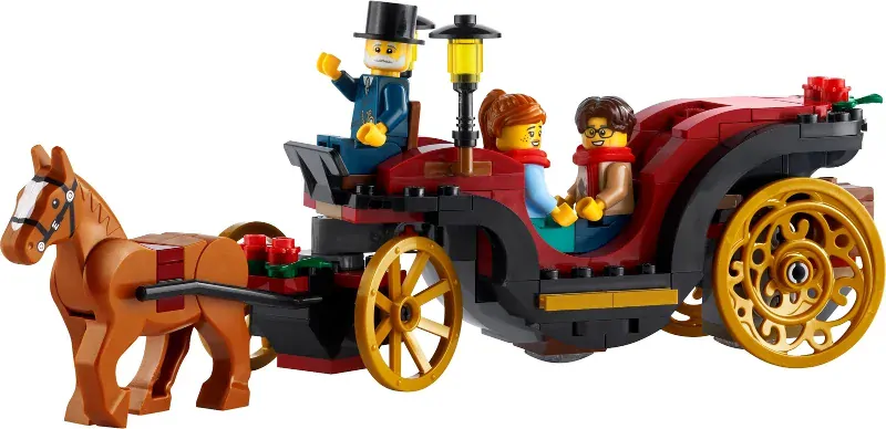 LEGO® 40603 Zimní projížďka kočárem