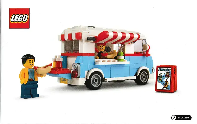 LEGO® ICONS 40681 Retro pojízdné občerstvení